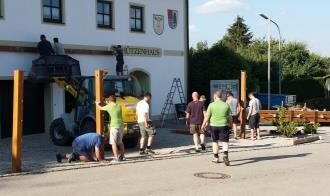 Auf­bau 10 Jah­re BBB 2